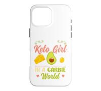 I'm a Keto Girl In a Carbie World Diet Case for iPhone 16 Pro Max