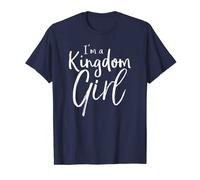 I'm a Kingdom Girl Shirt Bold Cool Kids Fun Christian TShirt T-Shirt