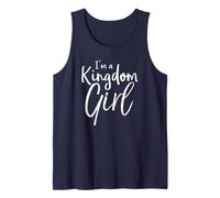 I'm a Kingdom Girl Shirt Bold Cool Kids Fun Christian TShirt Tank Top