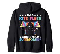 I'm a Kite Flyer Kite Surfing Kite Flying Zip Hoodie