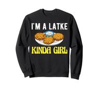 I'm A Latke Kinda Girl Hanukkah Jewish Potato Pancake Sweatshirt
