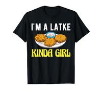 I'm A Latke Kinda Girl Hanukkah Jewish Potato Pancake T-Shirt