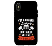 I'm a lawyer don't argue with me I'm always right Case for iPhone X/XS