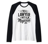 I'm a Lawyer Not a Magician Law Graduate Student Teacher Raglan Baseball Tee