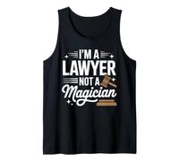I'm a Lawyer Not a Magician Young Advocate Law Graduates Tank Top