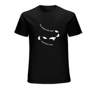I'm A Leaf On The Wind Watch How I Men's Black T-Shirt Unisex Tee M