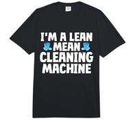 Im a Lean Mean Cleaning Machine Cleaning Comfort Colors Adult Heavyweight T-Shirt