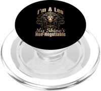 I'M A LEO MY SHINE'S NON-NEGOTIABLE PopSockets PopGrip for MagSafe