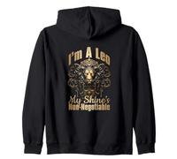 I'M A LEO MY SHINE'S NON-NEGOTIABLE Zip Hoodie