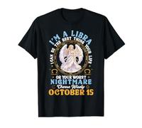 I'm A Libra October 15 I Can Be The Best Thing in Your Life Value Graphic T-Shirt