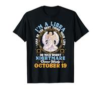 I'm A Libra October 19 I Can Be The Best Thing in Your Life Value Graphic T-Shirt