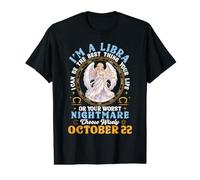 I'm A Libra October 22 I Can Be The Best Thing in Your Life Value Graphic T-Shirt