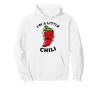 I'm A Little Chili Pepper Spicy Food Hot Sauce Funny Pun Pullover Hoodie