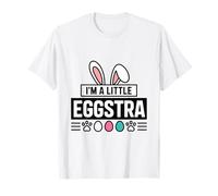 I'm A Little Eggstra Funny Easter Bunny Humor T-Shirt