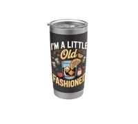I'm a Little Old Fashioned Whiskey Bourbon Stainless Steel Insulated Tumbler