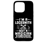 I'm a Locksmith Not a Magician - Locksmithing Lock Picker Case for iPhone 15 Pro Max
