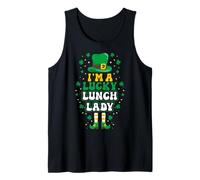 I'm a Lucky Lunch Lady - St Patricks Day Lunch Ladies Gifts Tank Top