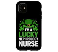 I'm a Lucky Nephrology Nurse - St Patricks Day Nursing RN Case for iPhone 11