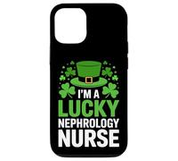I'm a Lucky Nephrology Nurse - St Patricks Day Nursing RN Case for iPhone 12/12 Pro