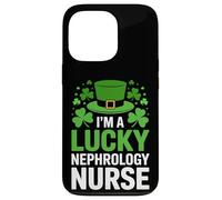 I'm a Lucky Nephrology Nurse - St Patricks Day Nursing RN Case for iPhone 13 Pro