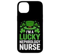 I'm a Lucky Nephrology Nurse - St Patricks Day Nursing RN Case for iPhone 14 Plus