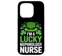 I'm a Lucky Nephrology Nurse - St Patricks Day Nursing RN Case for iPhone 15 Pro