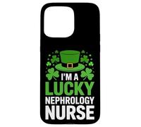 I'm a Lucky Nephrology Nurse - St Patricks Day Nursing RN Case for iPhone 15 Pro Max