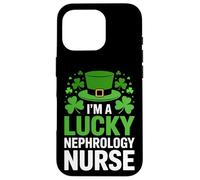 I'm a Lucky Nephrology Nurse - St Patricks Day Nursing RN Case for iPhone 16 Pro