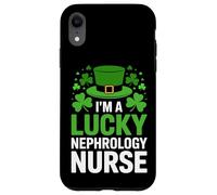 I'm a Lucky Nephrology Nurse - St Patricks Day Nursing RN Case for iPhone XR