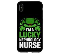 I'm a Lucky Nephrology Nurse - St Patricks Day Nursing RN Case for iPhone XS Max