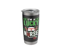 I'm A Lucky Nurse | St Patrick's Day Stainless Steel Insulated Tumbler