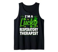I'm a Lucky Respiratory Therapist - St Patricks Day RT Gifts Tank Top