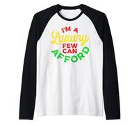I'm A Luxury Few Can Afford Black History Month Cool Funny Raglan Baseball Tee