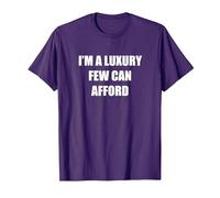 I'm A Luxury Few Can Afford T-Shirt, Men, Purple, S