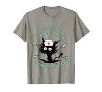 I'm a Manager Everything is Fine Humor Design Workwear T-Shirt