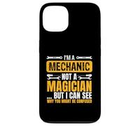 I'm A Mechanic Not A Magician Be Confused Technician Engine Case for iPhone 13