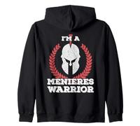 I'm a Menieres Warrior Meniere's Disease Awareness Zip Hoodie