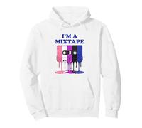 I'm a Mixtape - Retro Music Cassette Genderfluid Flag Pullover Hoodie