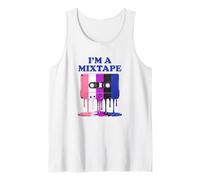 I'm a Mixtape - Retro Music Cassette Genderfluid Flag Tank Top