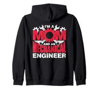 I'm A Mom And An Mechanical Engineer Mechanical Engineer Zip Hoodie