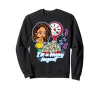I'm a money magnet melanin hustler black hustiling sista Sweatshirt