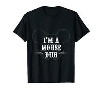 Im a Mouse Duh Costume Halloween Mean Mouse Duh girl T-shirt T-Shirt