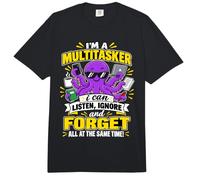 Im A Multitasker I Can Listen Ignore Forget All At Comfort Colors Adult Heavyweight T-Shirt