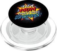 I'm A Mum What's Your Superpower PopSockets PopGrip for MagSafe