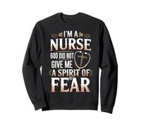 I'm A Nurse God Jesus Faith God CNA Christian Nurse Sweatshirt
