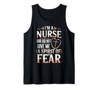 I'm A Nurse God Jesus Faith God CNA Christian Nurse Tank Top