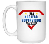 I'm A Nurse Supervisor What's Your Superpower, Ceramic Coffee Mug, 11 oz