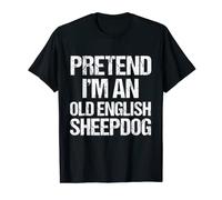 I'm A Old English Sheepdog Funny Halloween Dog Costume T-Shirt