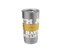 I'm a Pharmacy Student I've No Life Pharmacy Student Stainless Steel Insulated Tumbler