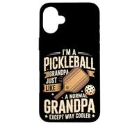I'm A Pickleball Grandpa Just Like A Normal Grandpa Case for iPhone 16 Plus